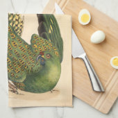 オウム病ジェームス・ソヴェルビー キッチンタオル (四つ折り)