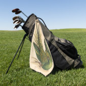 オウム病ジェームス・ソヴェルビー ゴルフタオル (グリーン)