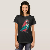 オウム看護クリップボード Tシャツ (正面フル)