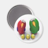 オウム系磁石 マグネット (正面/裏面)