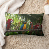 オウム線 ランバークッション (ブランケット)