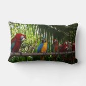 オウム線 ランバークッション (裏面)