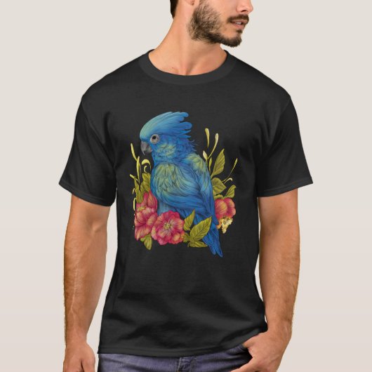 オウム花フローラ Tシャツ (正面)
