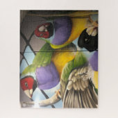 オウム芸術 ジグソーパズル (縦)