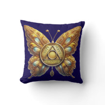 オウム記号バタフライと祈りの言葉