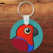 オウム雌 キーホルダー (正面)