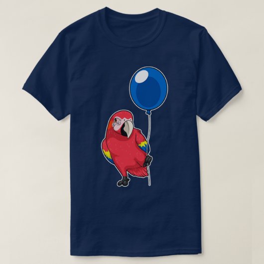 オウム風船 Tシャツ (デザイン正面)