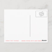 オウム魚 ポストカード (裏面)