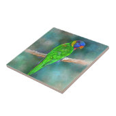 オウム鳥80 タイル (側面)