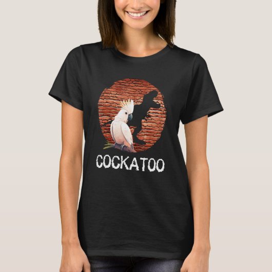 オウム鳥 Tシャツ (正面)