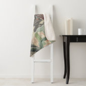 オウム黄熱帯アンティーク花 シェルパブランケット (インサイチュ)