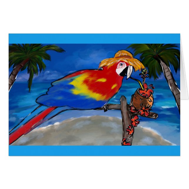 オウム (正面横)