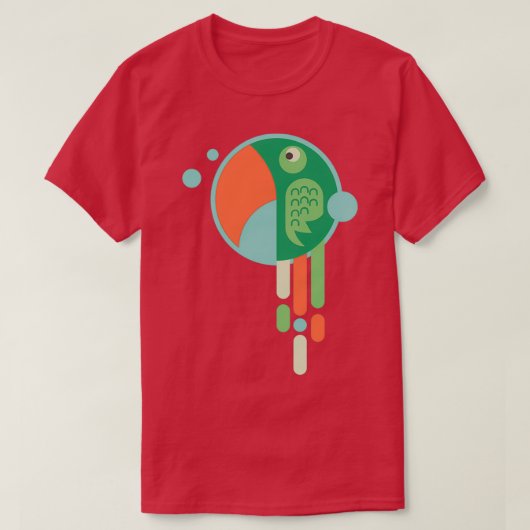 オウム3 Tシャツ (デザイン正面)