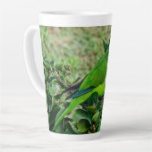 オウム カフェラテマグ (左アングル)