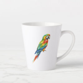 オウム カフェラテマグ