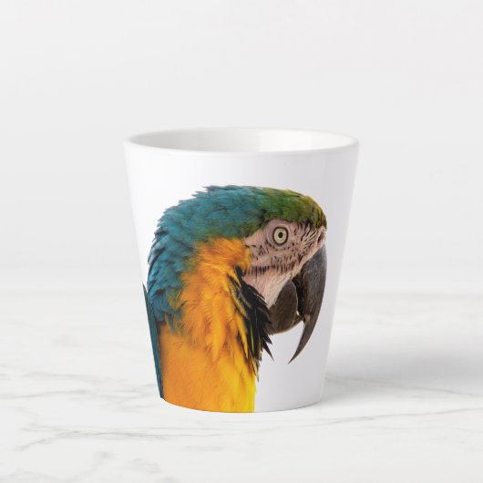 オウム カフェラテマグ (正面)
