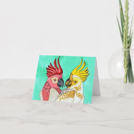 オウム! カード (正面)