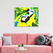 オウム キャンバスプリント (インサイチュ (リビング))