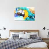 オウム キャンバスプリント (インサイチュ (寝室))