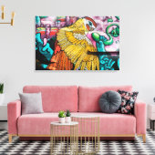 オウム キャンバスプリント (インサイチュ (リビング))