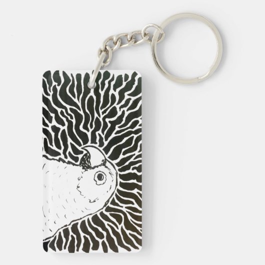 オウム キーホルダー (裏面)