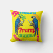 オウム クッション (正面)