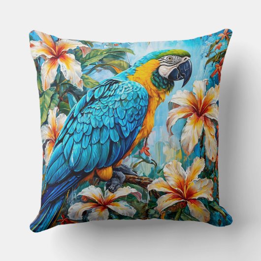 オウム クッション (裏面)