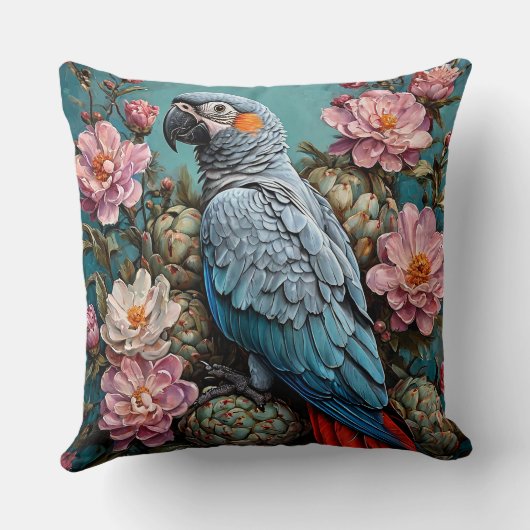 オウム クッション (裏面)