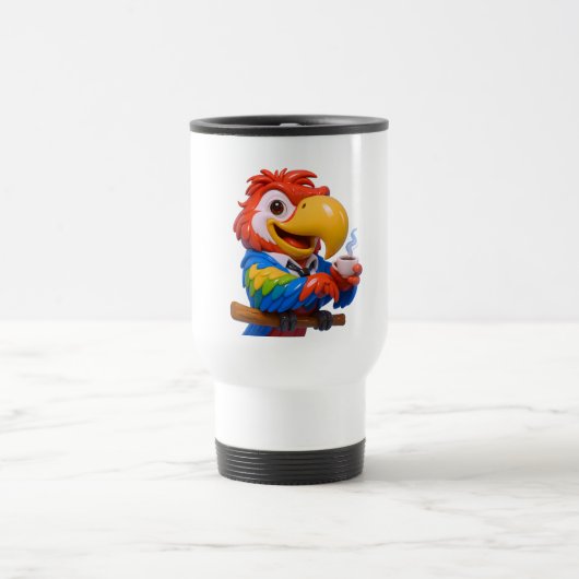オウム コーヒー トラベルマグ エキゾチックバード (中央)