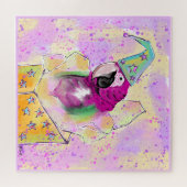 オウム ジグソーパズル (横)