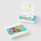 オウム・ジャングル・デー ストーンコースター (横)