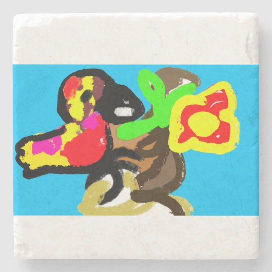 オウム・ジャングル・デー ストーンコースター (正面)