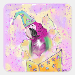 オウム スクエアシール