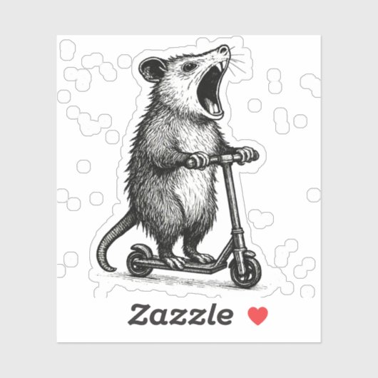 オウム・スクーター シール (シート)