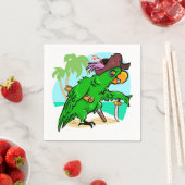 オウム スタンダードカクテルナプキン (インサイチュ)