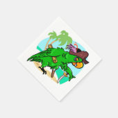 オウム スタンダードカクテルナプキン (角)