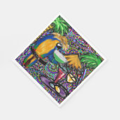 オウム スタンダードランチョンナプキン (角)