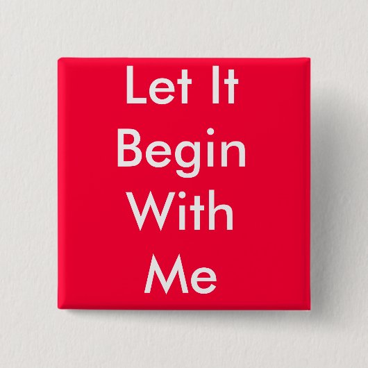 オウム、スローガン、Alanon 缶バッジ (正面)