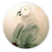 オウム。.... セラミックノブ (正面)