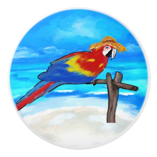 オウム セラミックノブ (正面)