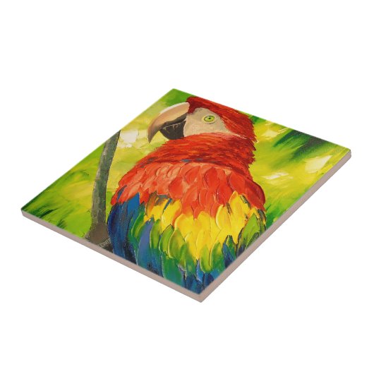 オウム タイル (側面)