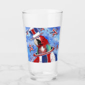 オウム タンブラーグラス (正面)