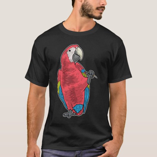 オウム ダーツ ダーツ スポーツ Tシャツ (正面)
