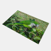 オウム ドアマット (アングル)