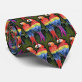 オウム ネクタイ (ロール)