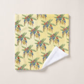 オウム バスタオルセット (ウォッシュタオル)