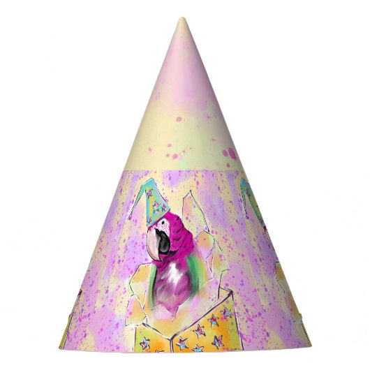 オウム パーティーハット (正面)