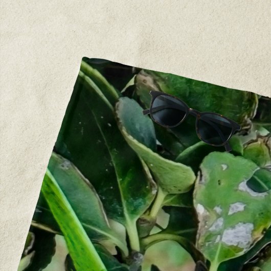 オウム ビーチタオル (インサイチュ)