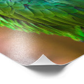 オウム フォトプリント            (角)