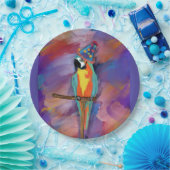 オウム ペーパープレート (パーティー)